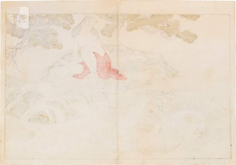 Kitagawa Utamaro (1754-1806) | Kappa violating an awabi diver | Edo period, late 18th century - 图2